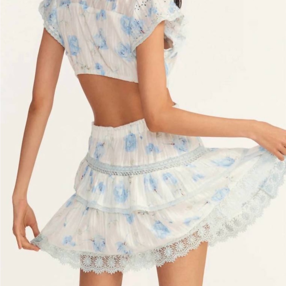 SOLD!!!!!! NWTGS LoveShackFancy Audrina Mini Dress - Picture 11 of 14